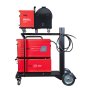 Полуавтомат сварочный FUBAG XMIG 500T DW PULSE  + подающий механизм DRIVE XMIG DW PULSE  + горелка FB 550W 3m  + блок жидкостного охлаждения Cool XMIG  + шланг-пакет 5 метров 95 мм2 14 pol с жидкостным охлаждением + тележка XM в Москве фото