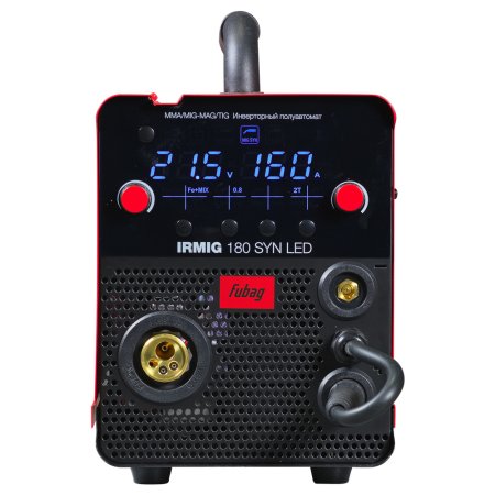 Полуавтомат сварочный инверторный FUBAG IRMIG 180 SYN LED с горелкой 250 А в комплекте в Москве фото
