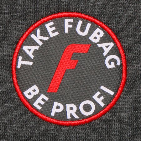 Серо-красная толстовка Fubag с капюшоном  размер XXL в Москве фото