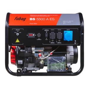 FUBAG Бензиновый генератор с электростартером и коннектором автоматики BS 5500 A ES в Москве фото