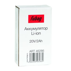 Аккумуляторная батарея FLI5S1P1202 Li-ion к бензиновым газонокосилкам FUBAG с электростартером и минирайдеру (20V/2Ah) в Москве фото