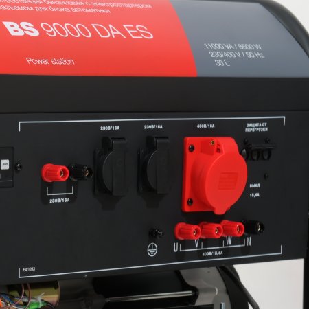 Бензиновый генератор FUBAG BS 9000 DA ES (трехфазный) с электростартером и коннектором автоматики Бензиновый генератор FUBAG BS 9000 DA ES (трехфазный) с электростартером и коннектором автоматики в Москве фото
