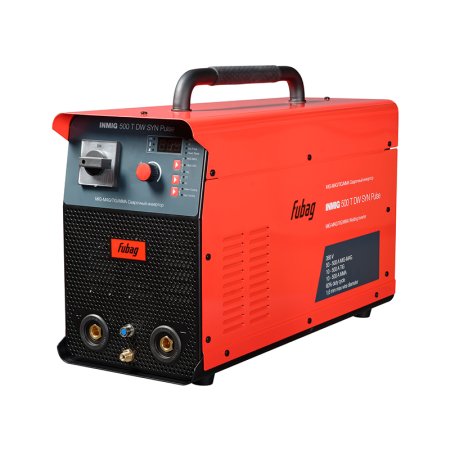 FUBAG Cварочный полуавтомат INMIG 500T DW SYN PULSE+ Подающий механизм DRIVE INMIG DW SYN PULSE  + Горелка FB 500 3m + Блок жидкостного охлаждения Cool 70 + Тележка для аппаратов  +Шланг-пакет 5 метров 70мм2 14 pol с жидкостным  охлаждением в Москве фото
