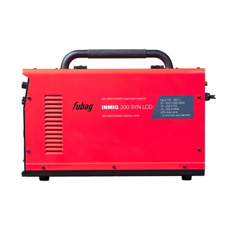 Полуавтомат сварочный FUBAG INMIG 200 SYN LCD (новый дисплей) с горелкой FB 250 3 м (FB 250 Ergo 3 м)  в Москве фото
