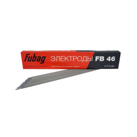 Электрод сварочный FUBAG с рутилово-целлюлозным покрытием FB 46 D2.5 мм (пачка 0.9 кг) в Москве фото