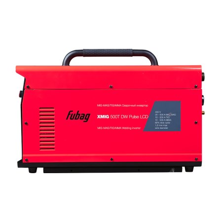 Полуавтомат сварочный FUBAG XMIG 500T DW PULSE  + подающий механизм DRIVE XMIG DW PULSE  + горелка FB 550W 3m  + блок жидкостного охлаждения Cool XMIG  + шланг-пакет 5 метров 95 мм2 14 pol с жидкостным охлаждением + тележка XM в Москве фото