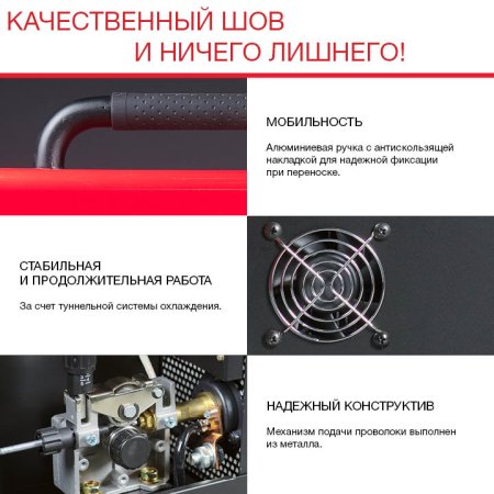 Полуавтомат сварочный FUBAG IRMIG 140 SYN с горелкой 150 А 3 м в комплекте в Москве фото
