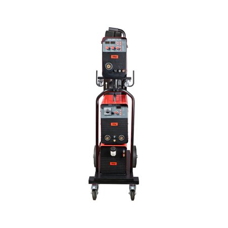 Полуавтомат сварочный FUBAG INMIG 500T DW SYN + подающий механизм DRIVE INMIG DW SYN + шланг-пакет 5 метров 70 мм2 14 pol с жидкостным охлаждением для INMIG 500T DW SYN + горелка FB 500 3m + блок жидкостного охлаждения Cool 70 + тележка для аппаратов в Москве фото