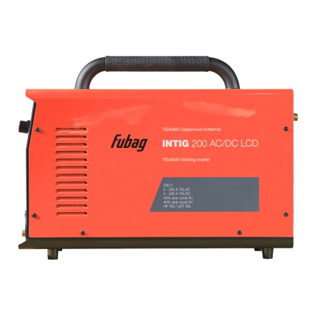 Инвертор сварочный FUBAG INTIG 200 AC/DC Pulse LCD + горелка FB TIG 26 5P  в Москве фото