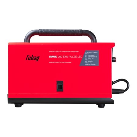 Полуавтомат сварочный FUBAG IRMIG 200 SYN PULSE LED (с горелкой 250А в комплекте) в Москве фото