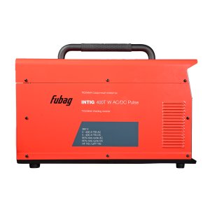 FUBAG Инвертор сварочный INTIG 400 T W AC/DC PULSE + горелка FB TIG 26 5P 4m  в Москве фото