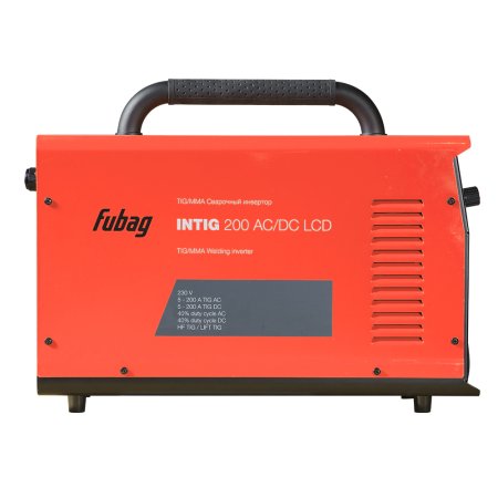 Инвертор сварочный FUBAG INTIG 200 AC/DC Pulse LCD + горелка FB TIG 26 5P  в Москве фото
