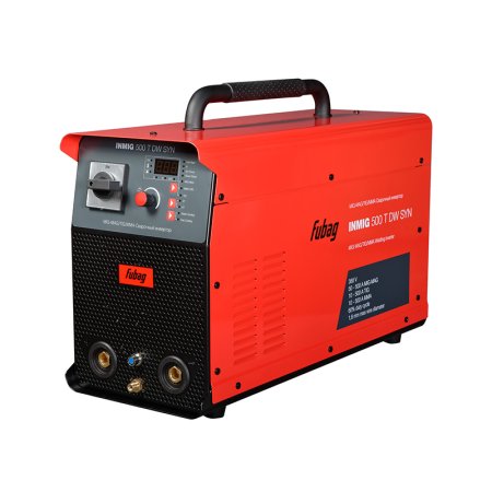 Полуавтомат сварочный FUBAG INMIG 500T DW SYN + подающий механизм DRIVE INMIG DW SYN + шланг-пакет 5 метров 70 мм2 14 pol с жидкостным охлаждением для INMIG 500T DW SYN + горелка FB 500 3m + блок жидкостного охлаждения Cool 70 + тележка для аппаратов в Москве фото