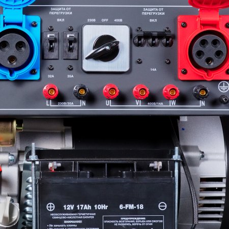 Бензиновый генератор FUBAG BS 8500 XD ES DUPLEX для одно и трехфазного режимов работы в Москве фото