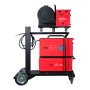 Полуавтомат сварочный FUBAG XMIG 500T DW PULSE  + подающий механизм DRIVE XMIG DW PULSE  + горелка FB 550W 3m  + блок жидкостного охлаждения Cool XMIG  + шланг-пакет 5 метров 95 мм2 14 pol с жидкостным охлаждением + тележка XM в Москве фото