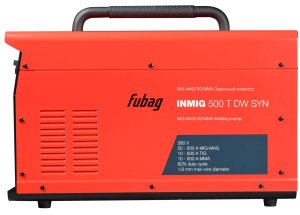 Сварочный полуавтомат INMIG 500T DW SYN + Подающий механизм DRIVE INMIG DW SYN + Шланг-пакет 5 м + Горелка FB 500 3 м + Блок жидкостного охлаждения + Тележка в Москве фото